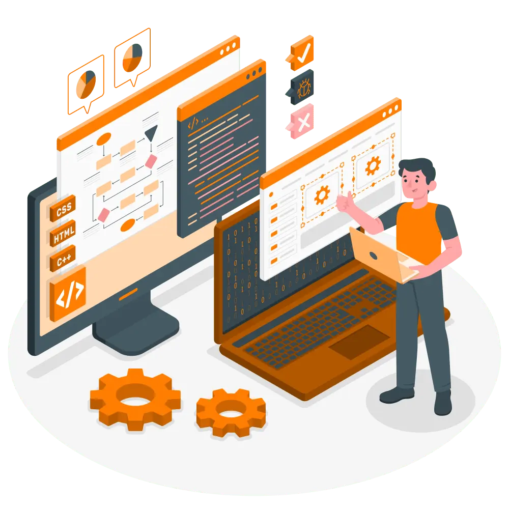 Step-by-step web development process followed by GenifySoft
